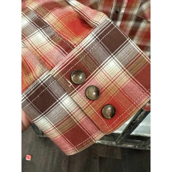 Pendleton 100% Cotton Pearl Snap Men’s Shirt, Sz M - Picture 4 of 7